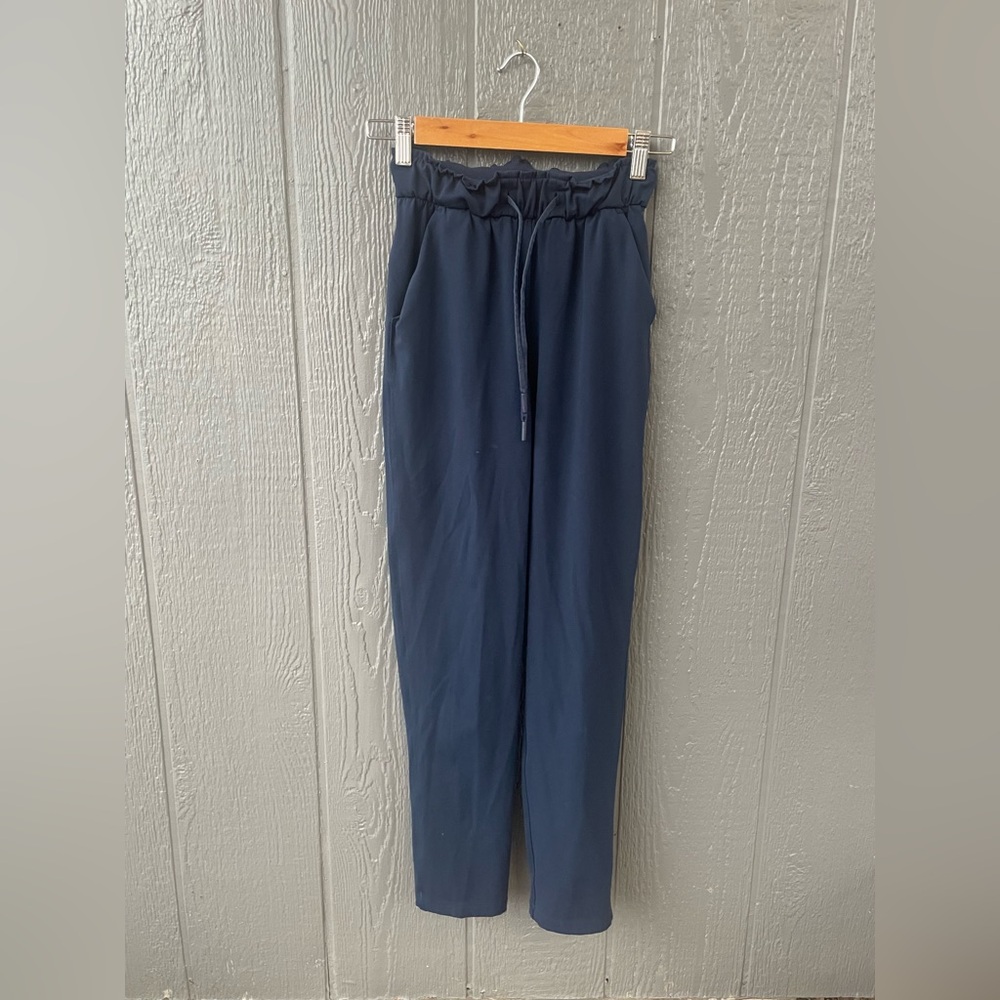 Navy Blue Jogger Pants